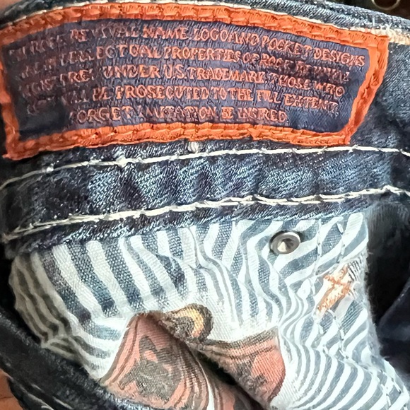 Rock Revival Women's 27 Serena Easy Boot Blue Denim Jeans Pants buckle - Picture 10 of 15